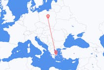 Flights from Athens, Greece to Łódź, Poland