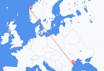 Flights from Constanța, Romania to Førde, Norway