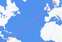 Flights from Ibagué, Colombia to Kristiansand, Norway