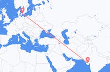 Flyreiser fra Rajkot, India, til København, India