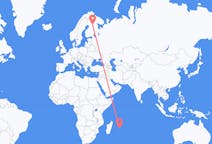 Flights from Mauritius Island, Mauritius to Kuusamo, Finland