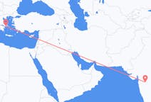 Flyreiser fra Aurangabad, India til Athen, Hellas