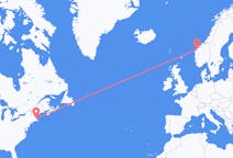 Flights from Boston, the United States to Volda, Norway