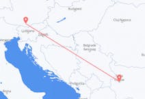Flights from Sofia in Bulgaria to Klagenfurt in Austria