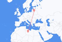Flyg från Sabha, Libyen till Vilnius, Litauen