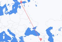 Flyrejser fra Şırnak (Şırnak Provins) til Tallinn