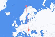 Loty z Krajowa, Rumunia do Tromsø, Norwegia