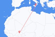 Flyrejser fra Ouagadougou til Catania
