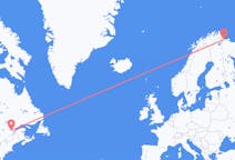 Flights from Saguenay, Canada to Kirkenes, Norway