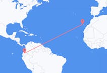 Flights from Quito to La Palma