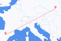 Flyreiser fra Rzeszow, Polen til Zaragoza, Spania