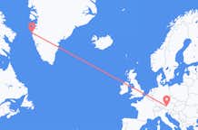 Flights from Sisimiut to Salzburg