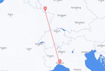 Flights from Genoa, Italy to Saarbrücken, Germany