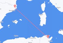 Flyg från Tunis, Tunisien till Girona, Spanien