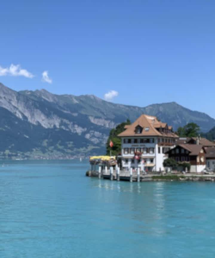 Water activities in Interlaken, Switzerland