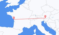 Flights from Klagenfurt to La Rochelle