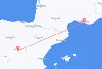 Flyrejser fra Madrid, Spanien til Marseille, Frankrig