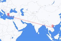 Flights from Đồng Hới to Santorini