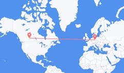 Flyreiser fra Lloydminster, Canada til Leipzig, Tyskland