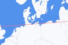 Flüge von Doncaster, England nach Vilnius, Litauen