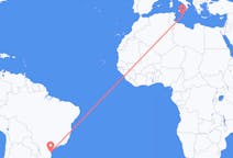 Flyreiser fra Joinville, Brasil til Malta, Malta