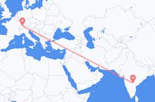 Flights from Hyderabad to Zurich