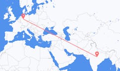 Flights from Jabalpur, India to Paderborn, Germany