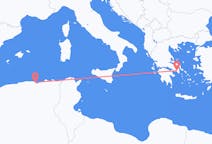 Flyg från Béjaïa, Algeriet till Aten, Grekland