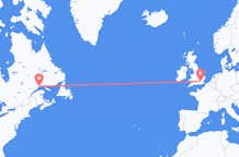 Flights from from Sept-Îles to London