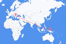 Рейсы из Порт-Нумбай, Индонезия в София, Болгария