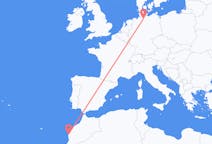 Flug frá Essaouira, Marokkó til Hamborgar, Þýskalandi