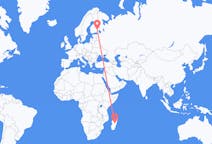Flights from Antananarivo, Madagascar to Savonlinna, Finland