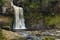 Photo of Waterfalls in the Ingleton Waterfalls Trail in North Yorkshire, UK.