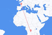 Flyreiser fra Dundo, Angola til Bergerac, Frankrike