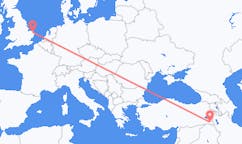 Flights from Hakkâri, Turkey to Norwich, the United Kingdom