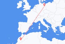Flyg från Ouarzazate, Marocko till Berlin, Tyskland