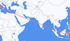 Flights from Kendari, Indonesia to Trapani, Italy