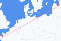 Flyrejser fra Riga, Letland til Rennes, Frankrig