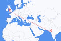 Flyrejser fra Surat, Indien til Cardiff, Wales