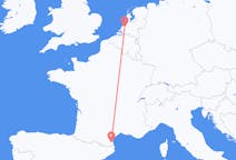 Flights from Rotterdam, the Netherlands to Perpignan, France