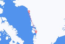Vluchten van Kullorsuaq naar Ilulissat