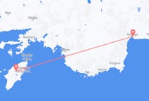 Flights from Antalya to Rhodes