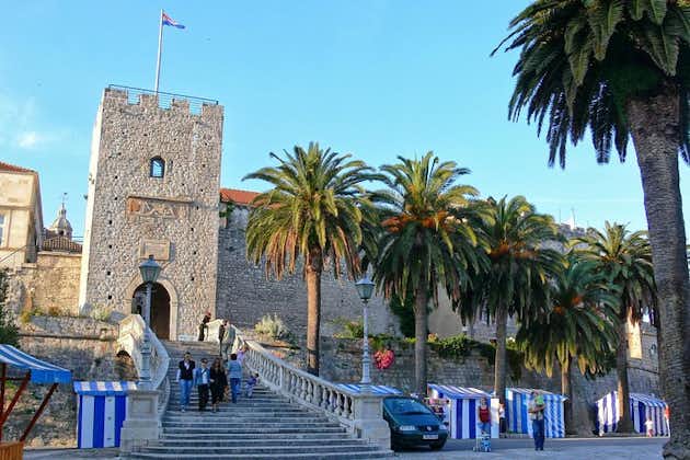 Korcula, Ston, dégustation de vins et déjeuner - Visite de Dubrovnik
