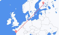 Flyrejser fra La Rochelle til Jyväskylä