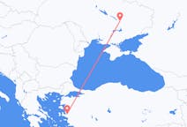 Fly fra Dnipro til Izmir