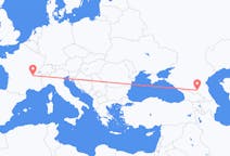 Flights from Nazran, Russia to Lyon, France