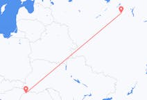 Fly fra Ivanovo til Satu Mare