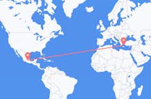 Flyreiser fra Mexico by, til Santorini