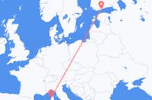 Flights from Calvi to Helsinki