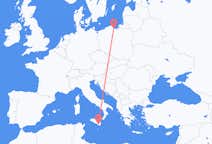 Flights from Comiso to Gdansk